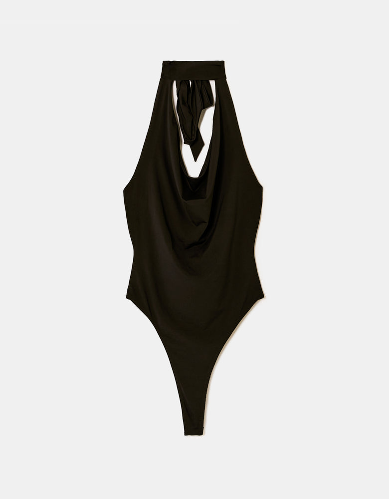 Backless Bodysuit | Black