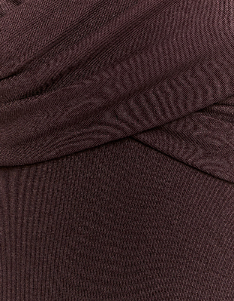 Off Shoulders Body | Brown