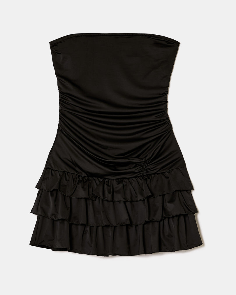 Mini Jumpsuit Dress | Black