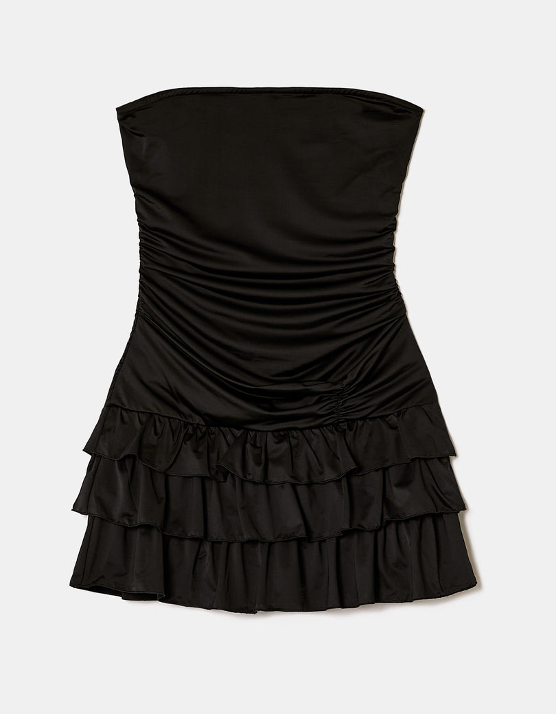 Mini Jumpsuit Dress | Black
