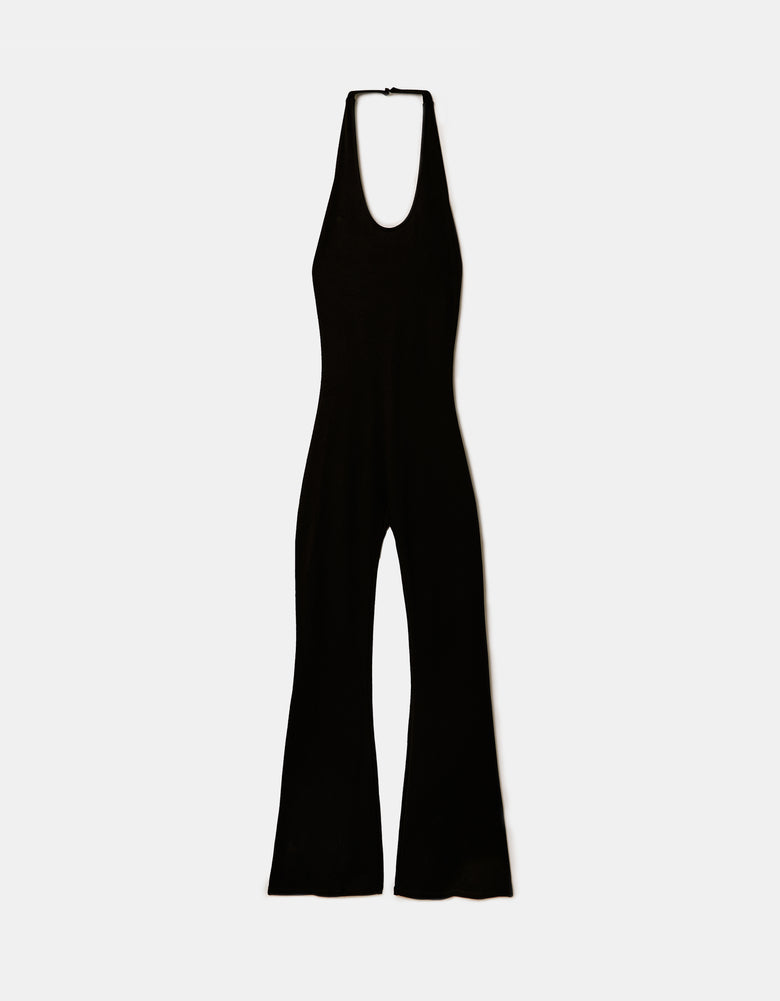 Backless Jumpsuit | Black