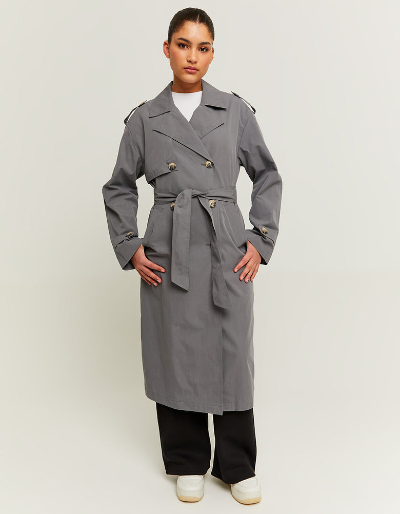 long Trenchcoat | Grey