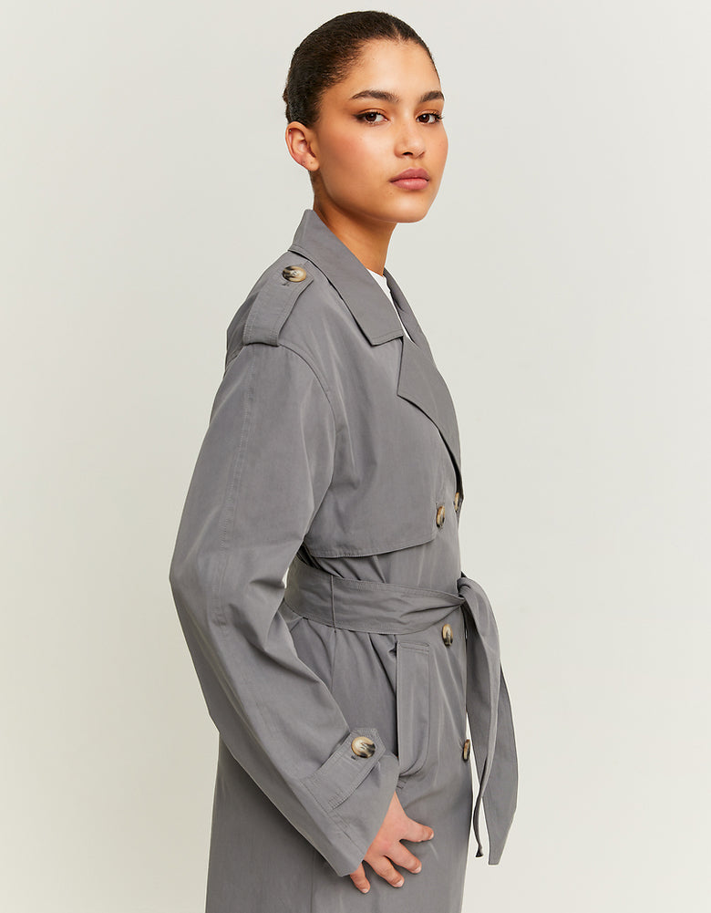 long Trenchcoat | Grey