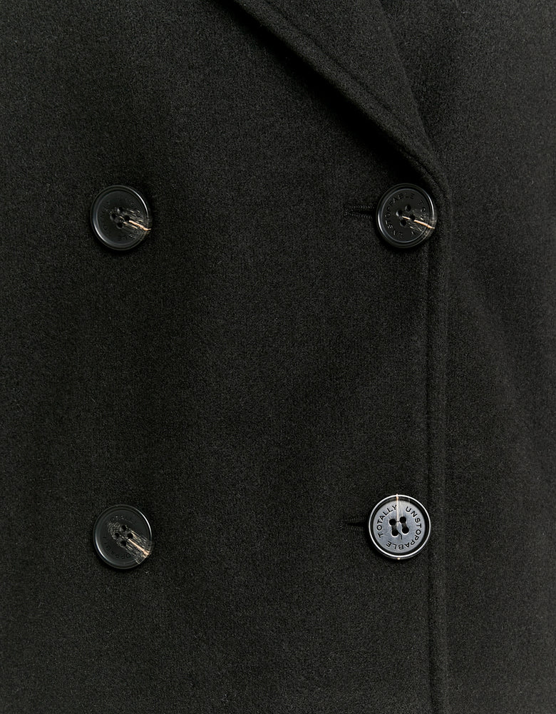 Buttoned Jacket | Black