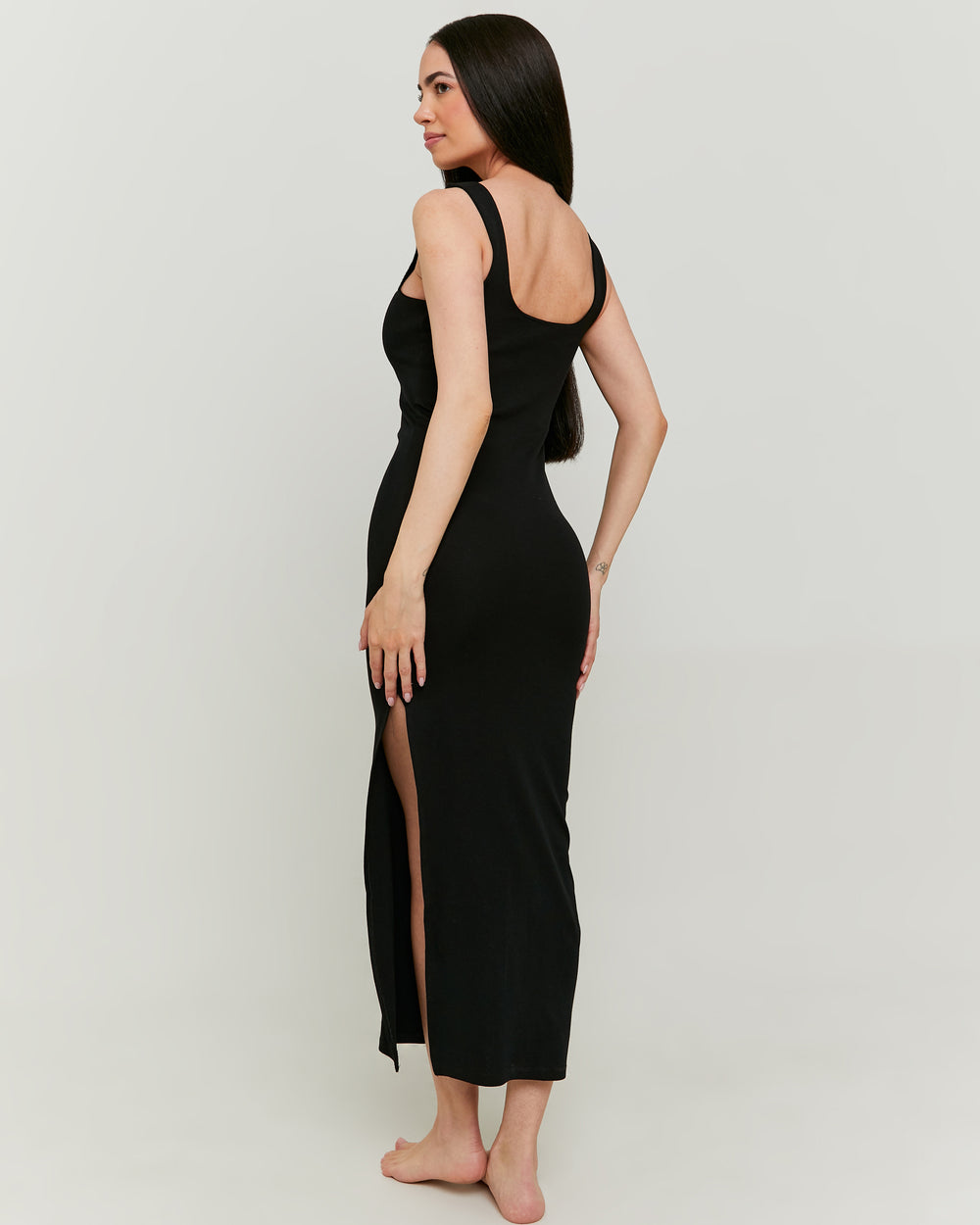 Basic Midi Dress | Black