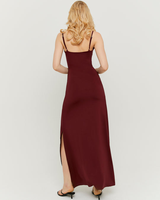 Long Dress | Bordeau