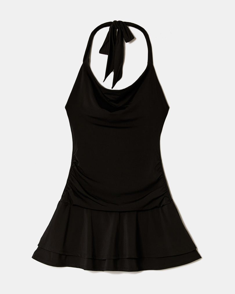 Backless Mini Dress | Black