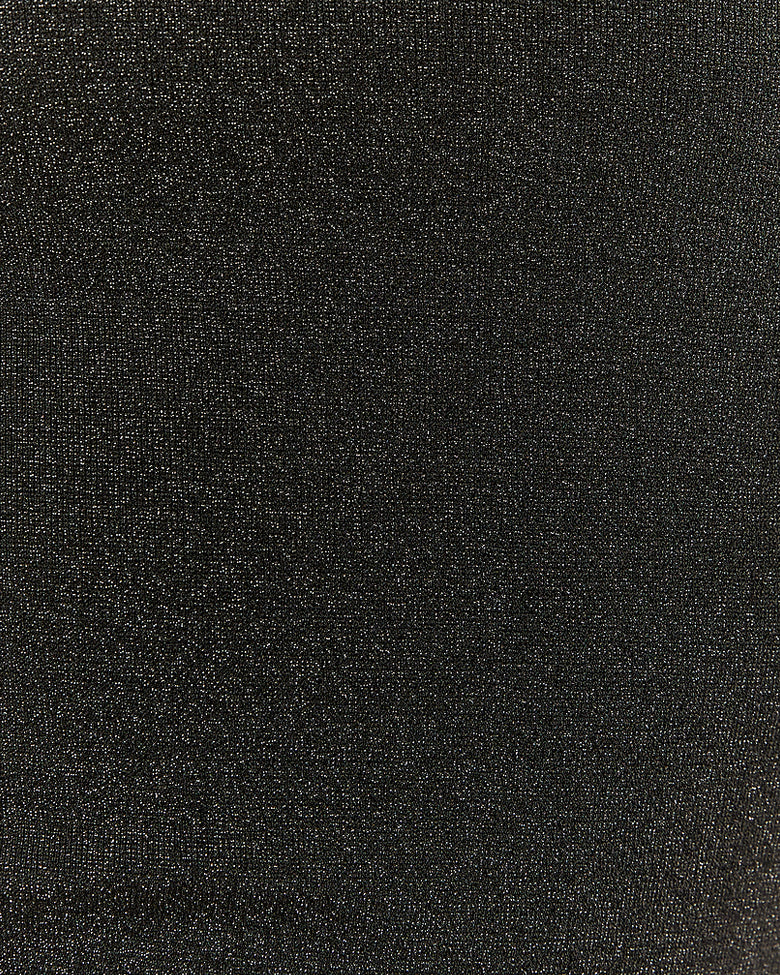 Lurex Mini Dress | Black