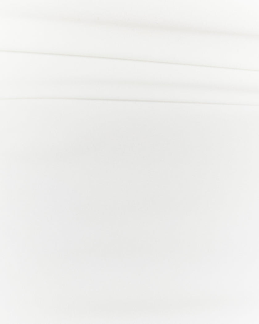 Off Shoulder Mini Dress | Off White