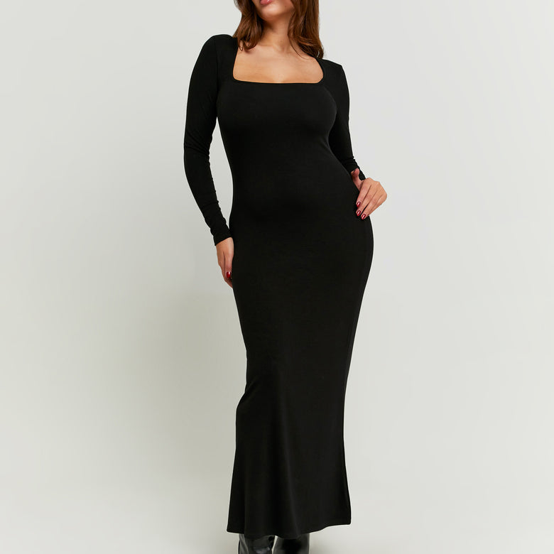 Basic Maxi Dress | Black