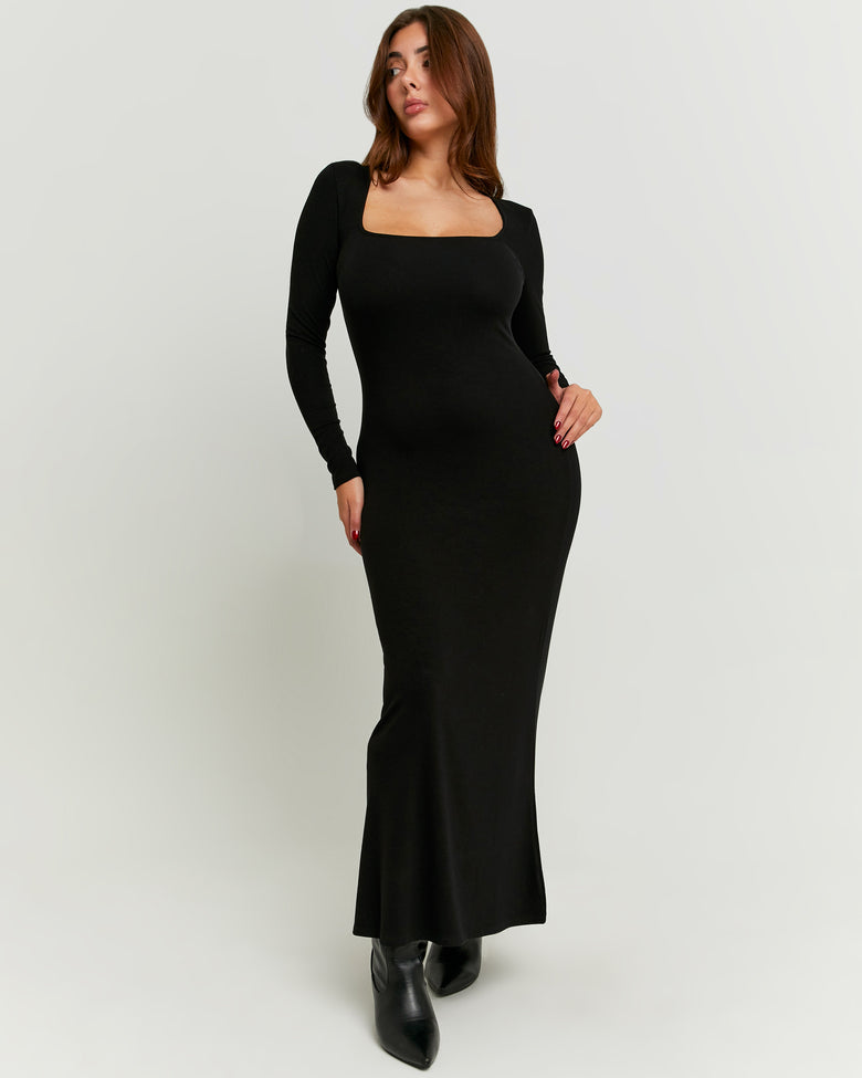 Basic Maxi Dress | Black