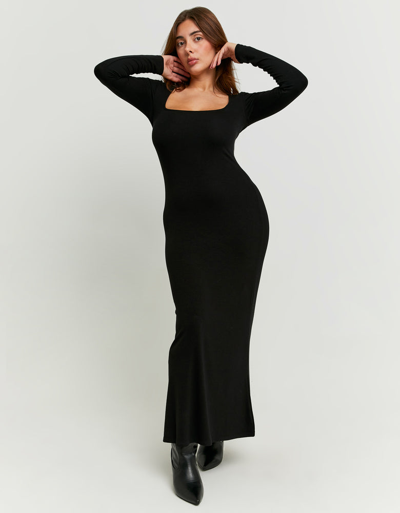 Basic Maxi Dress | Black