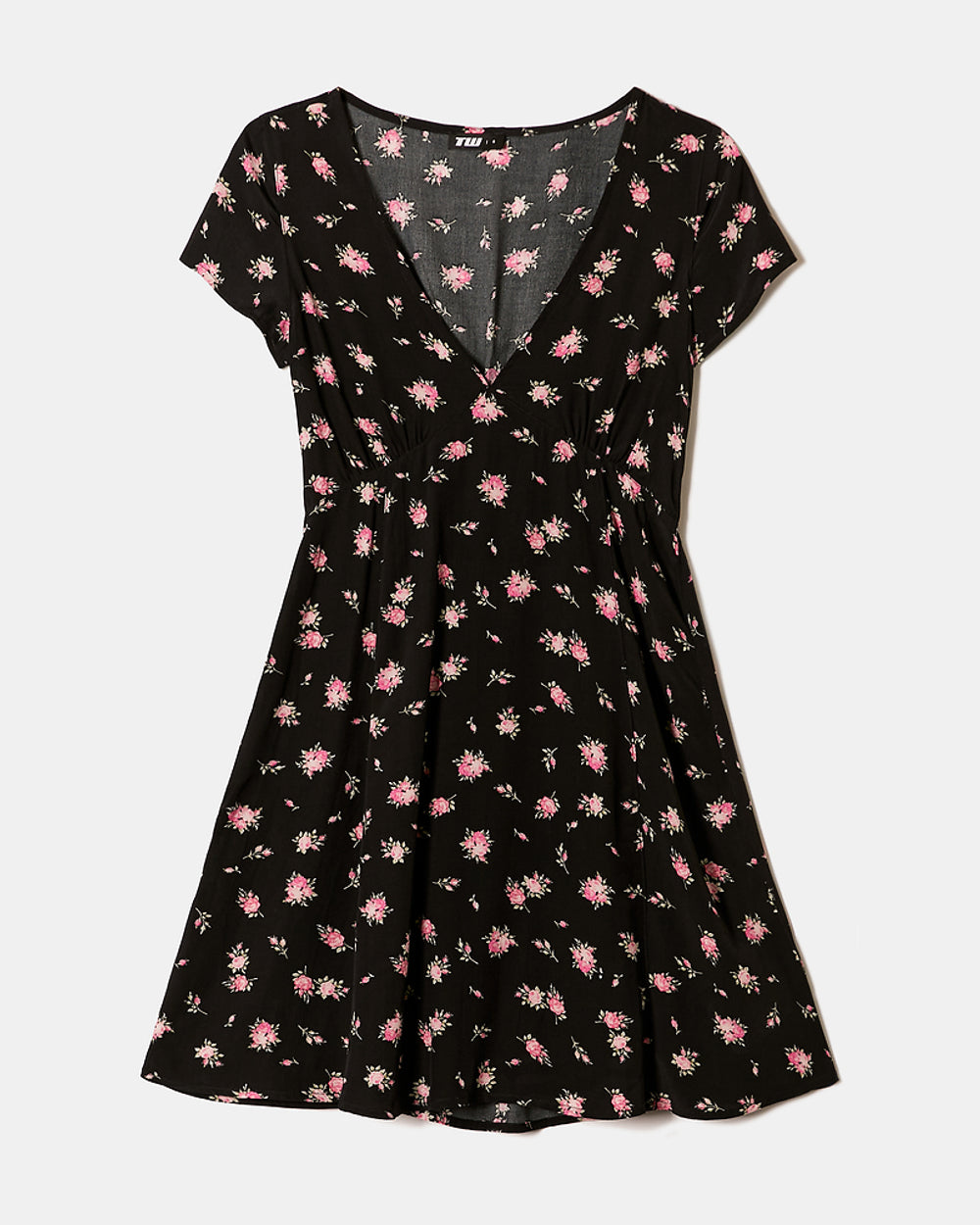 Floral A?line Mini Dress | Floral Print