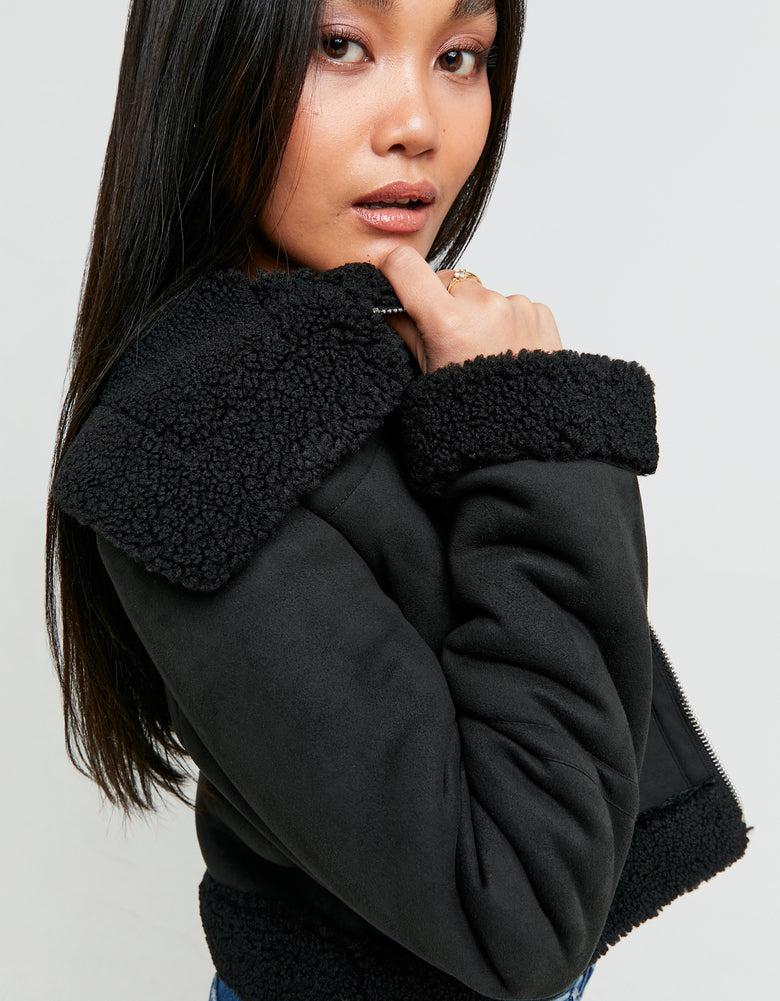 Aviator Jacket | Black