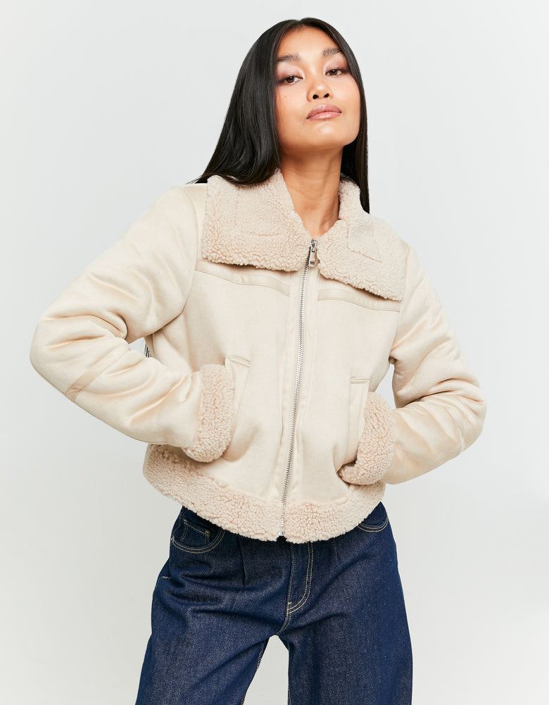 Aviator Jacket | Off White