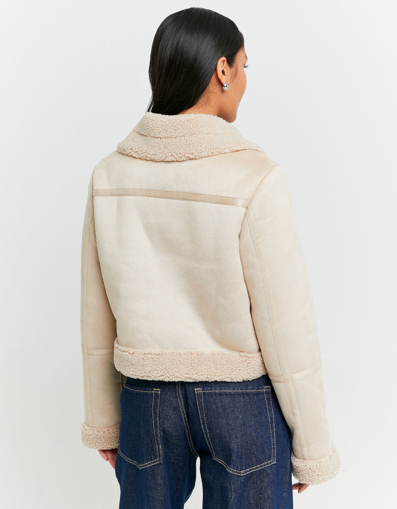 Aviator Jacket | Off White