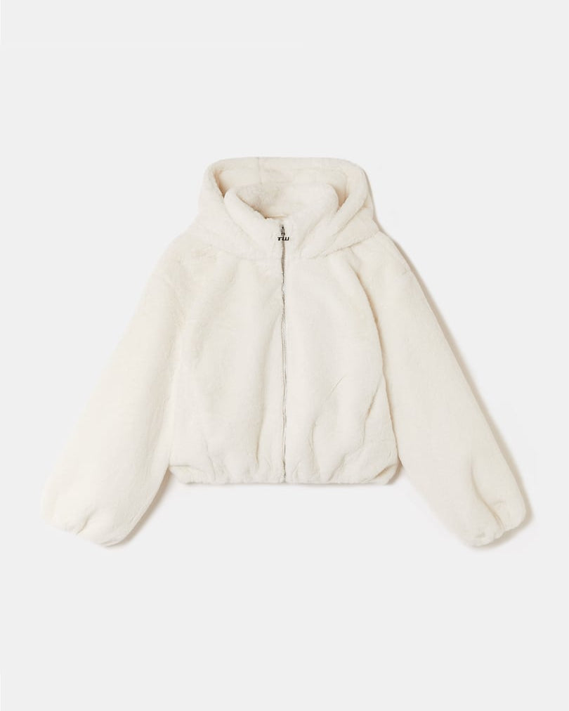 Faux Fur Jacket | Off White