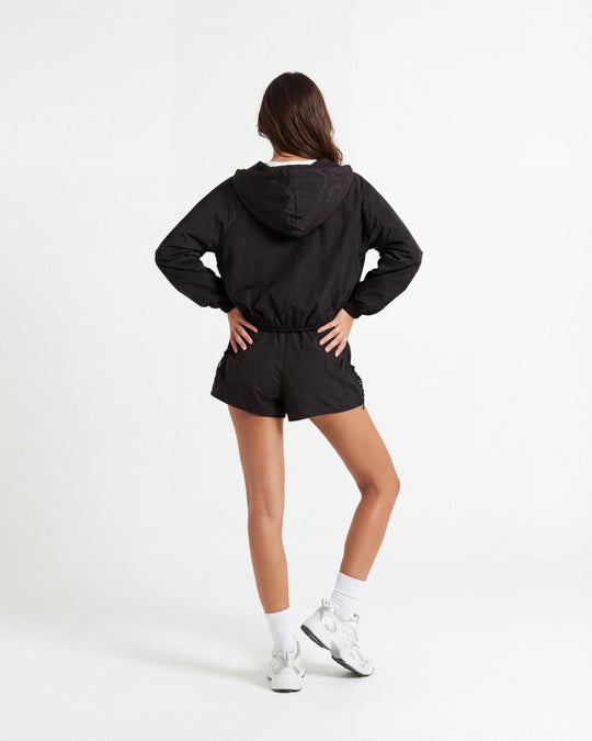 Zip Up Jacket | Black
