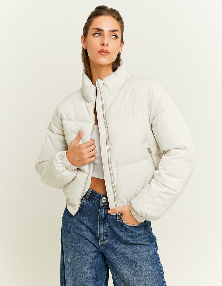Padded Jacket | Light Grey
