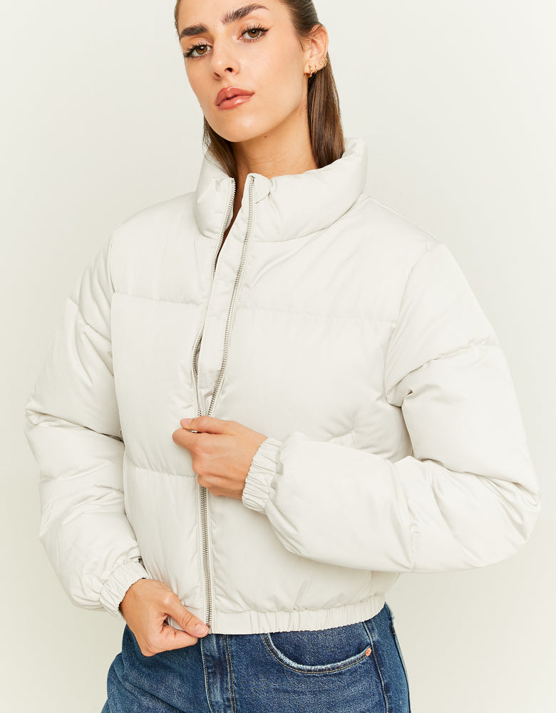 Padded Jacket | Light Grey