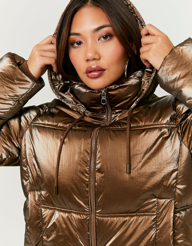 Puffed Jacket | Bronze