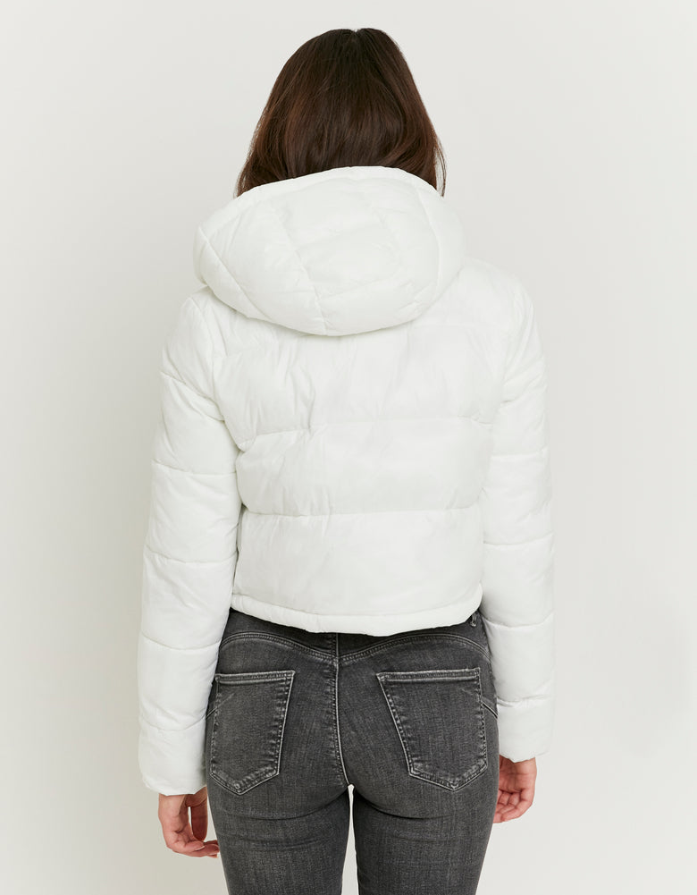 Cropped Padded Jacket | Off White