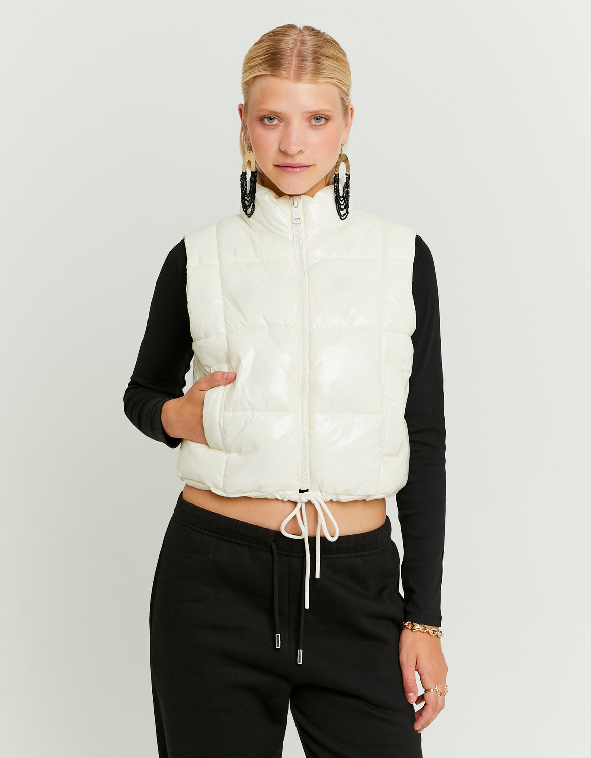 Light Padded Vest | Off White