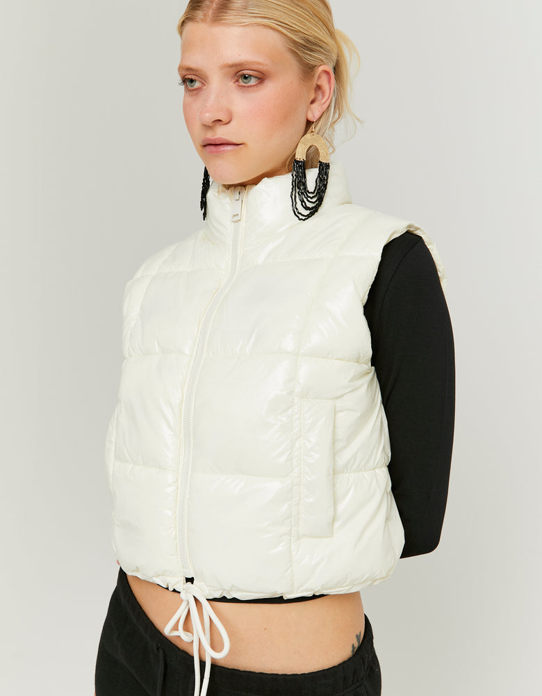 Light Padded Vest | Off White
