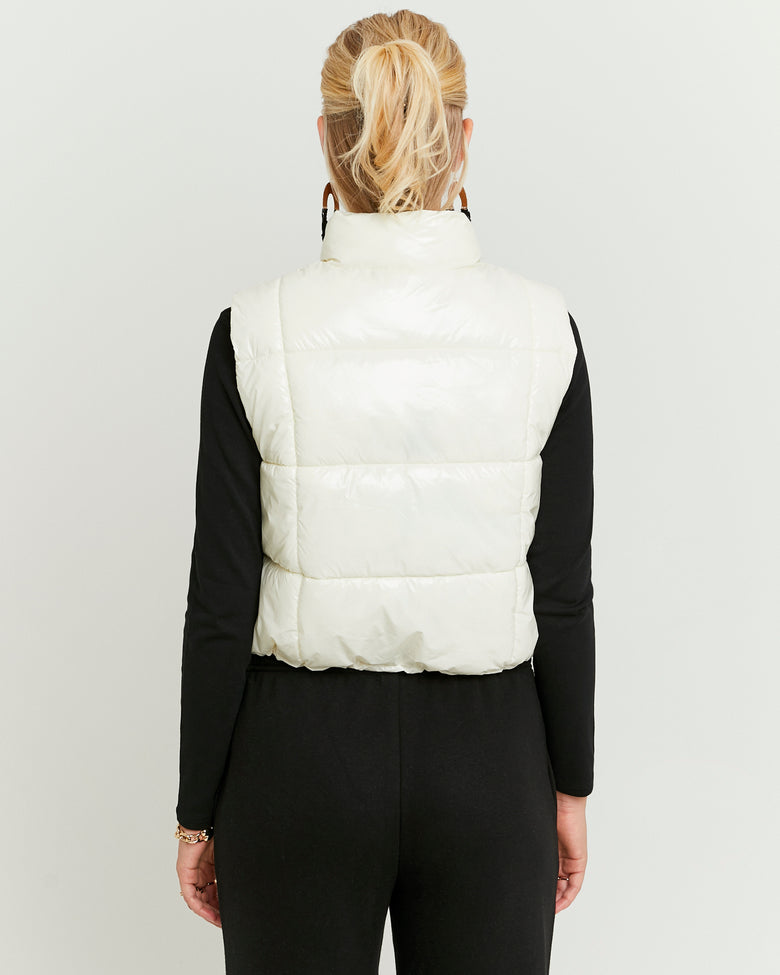 Light Padded Vest | Off White