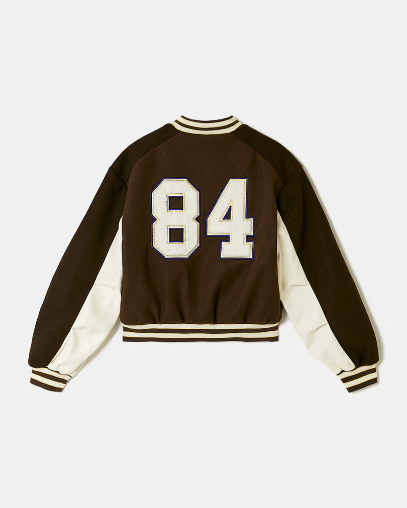 Varsity Jacket | Brown