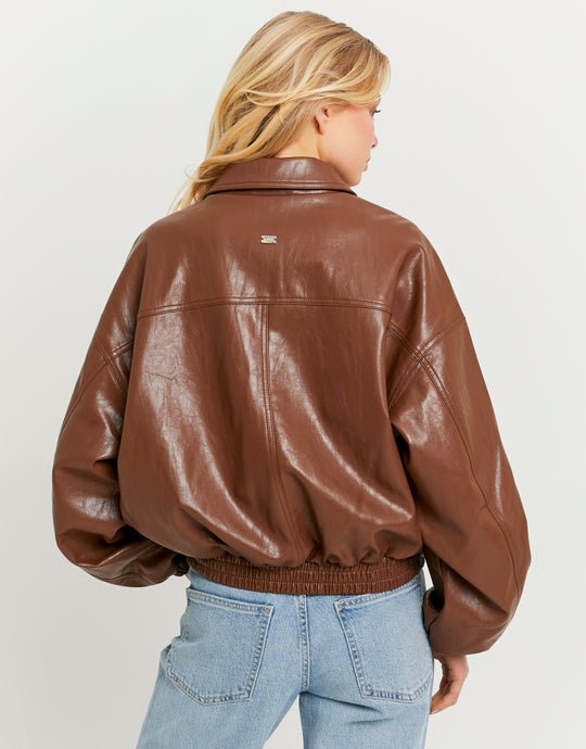 Oversized Jacket | Brown