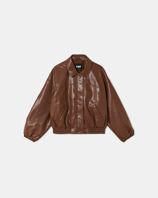 Oversized Jacket | Brown
