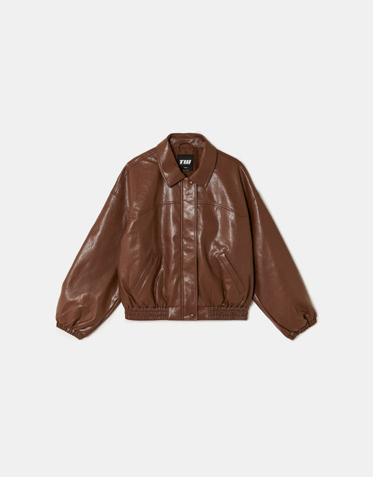 Oversized Jacket | Brown