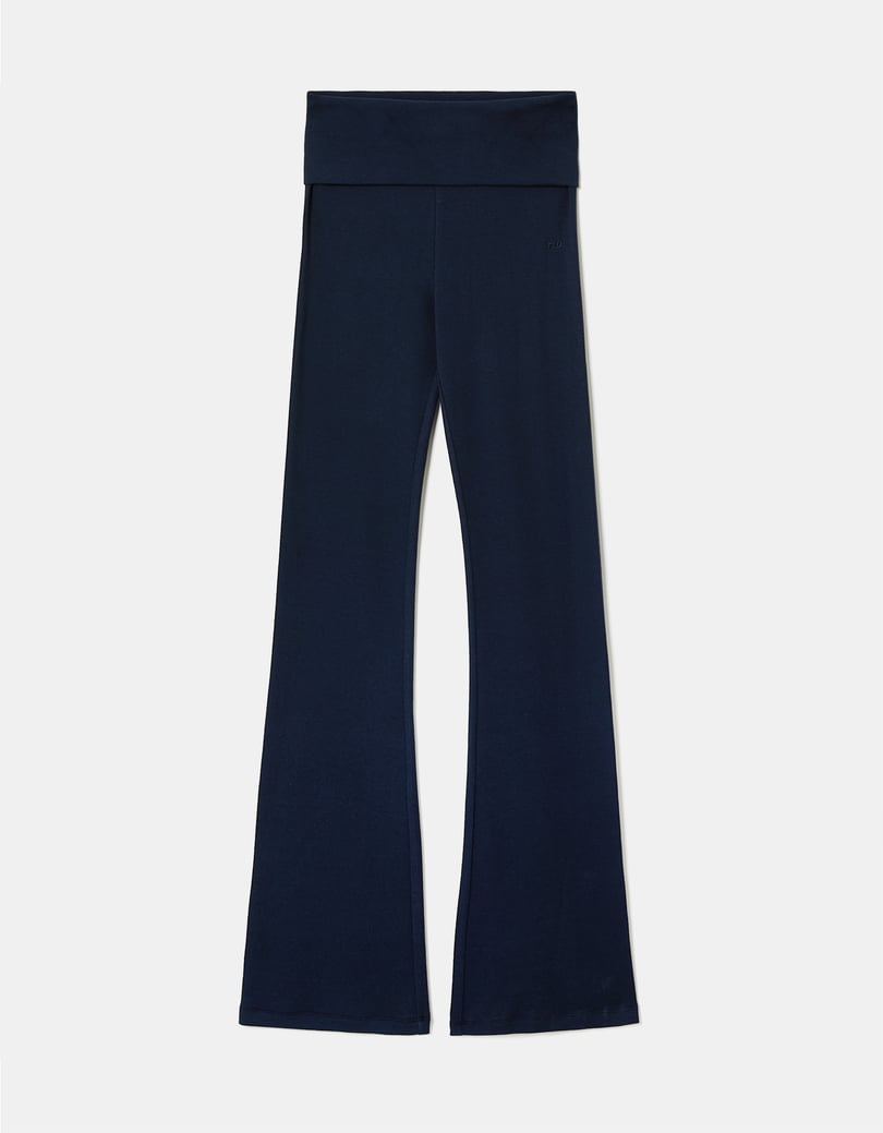 Flare Leggings | Navy
