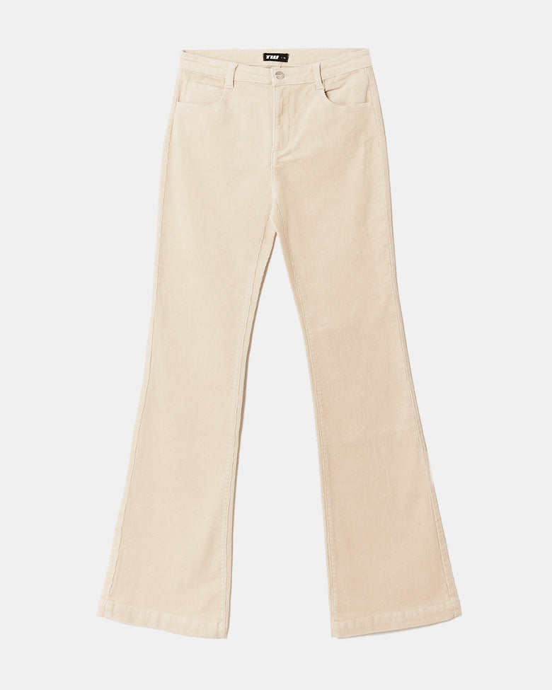 Corduroy Bootcut Pant | Off White