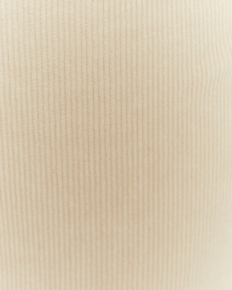 Corduroy Bootcut Pant | Off White