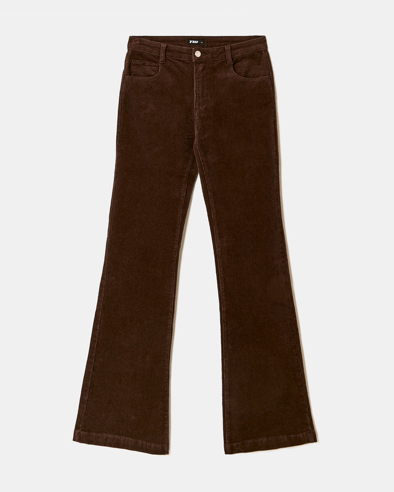 Corduroy Bootcut Pant | Brown