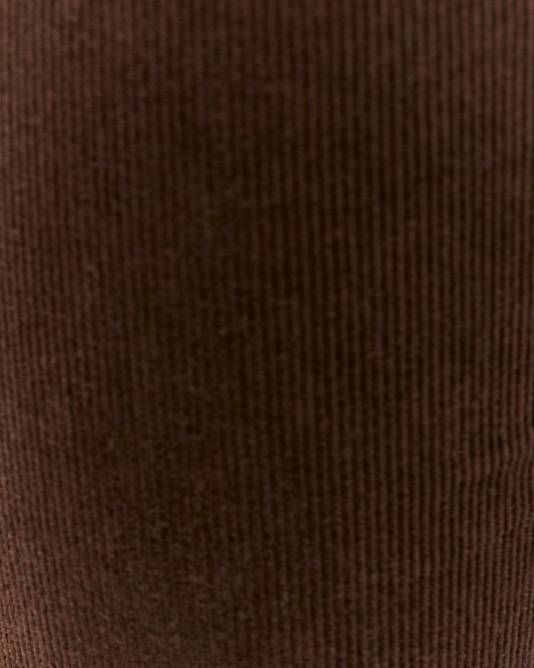 Corduroy Bootcut Pant | Brown