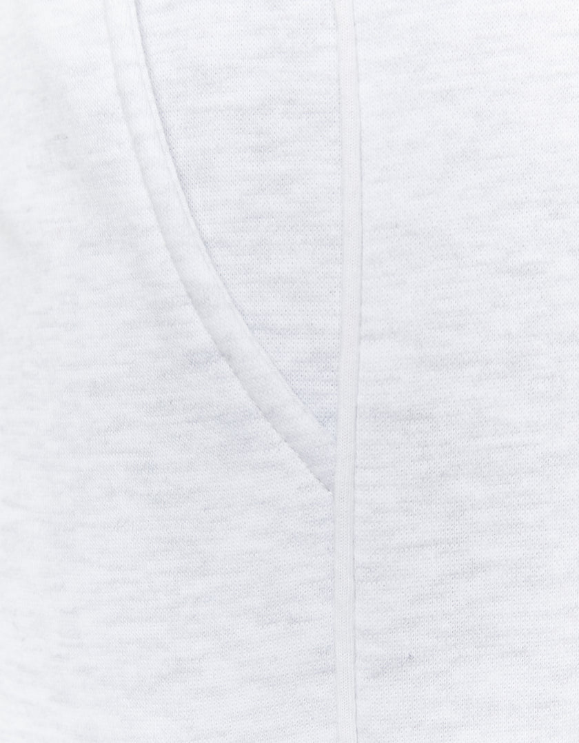 Wide Leg Joggers | Light Grey