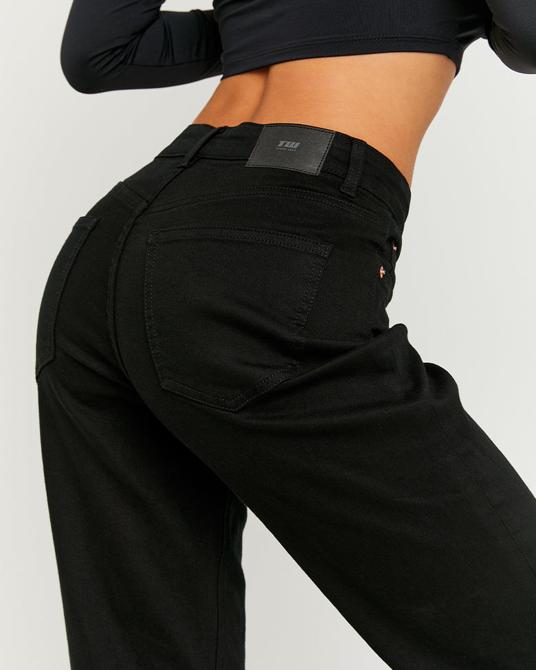 Mid Rise Pant | Black