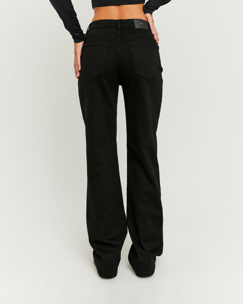 Mid Rise Pant | Black