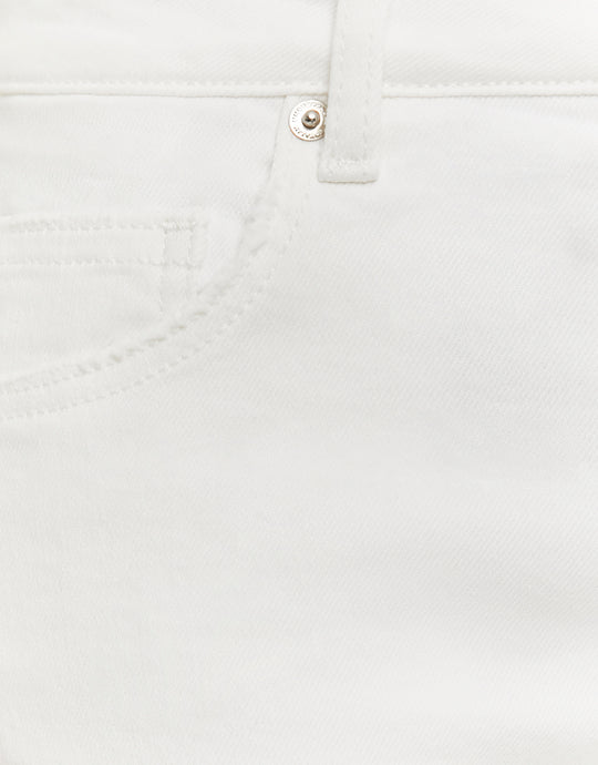 Low Waist Trousers | White