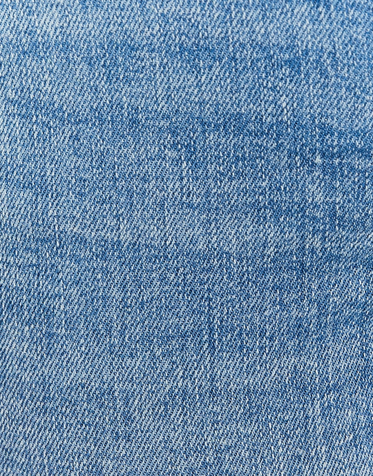 Mid Waist Push Up Flare Jeans | Blue Wash