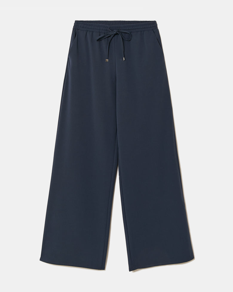 Mid Waist Jogger | Blue