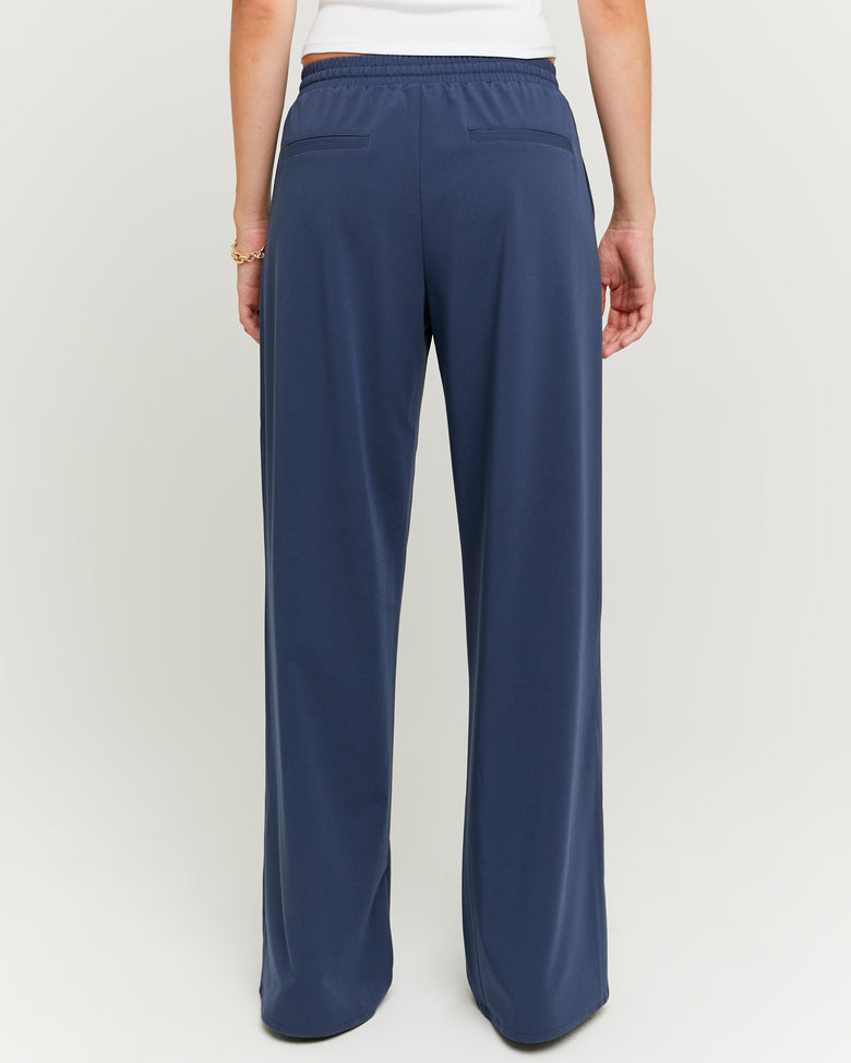 Mid Waist Jogger | Blue