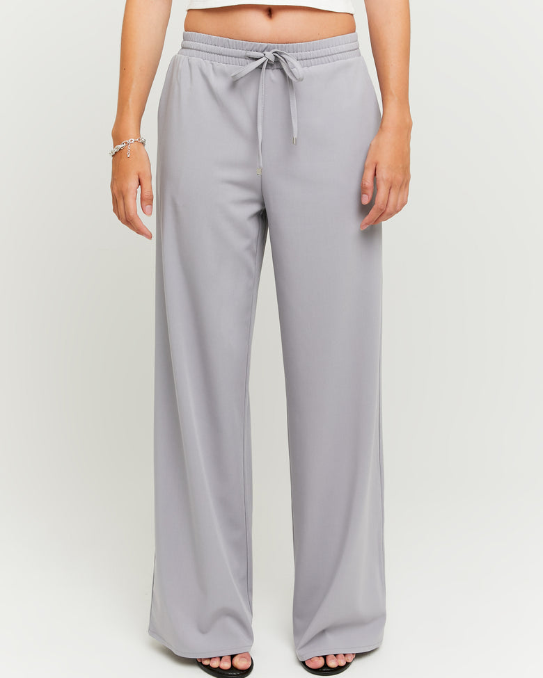 Mid Waist Jogger | Grey