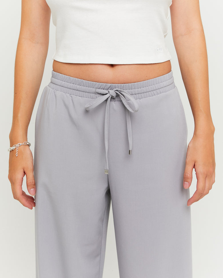 Mid Waist Jogger | Grey