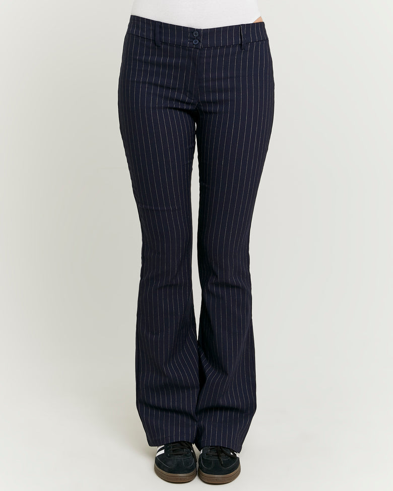 Flare Tailoring Trousers | Black