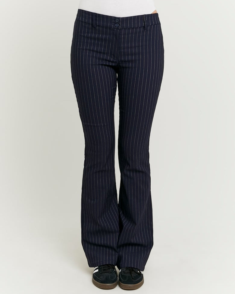 Flare Tailoring Trousers | Black