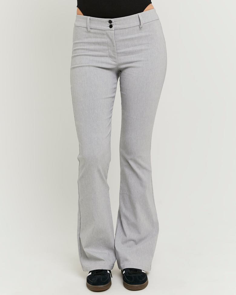 Flare Tailoring Trousers | Grey